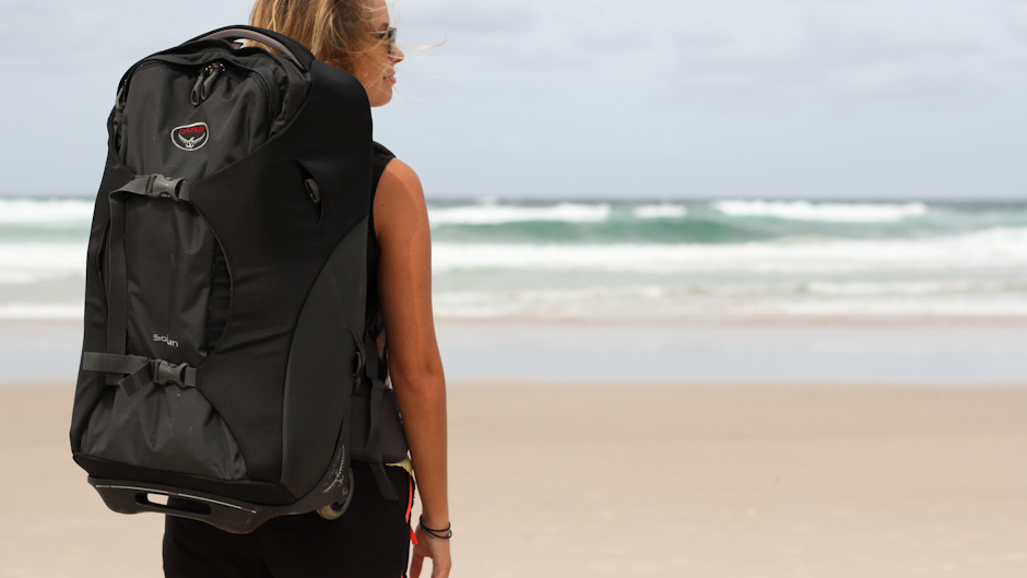Kofferrucksack Sojurn von Osprey, Packen für den nächsten Urlaub im praktischen Backpack