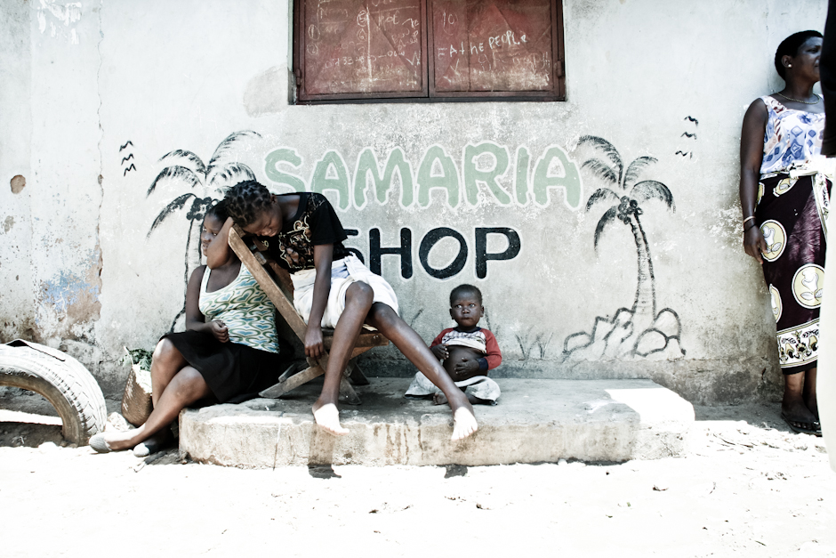 Samaria Shop im Bombolulu-Slum, Mombasa