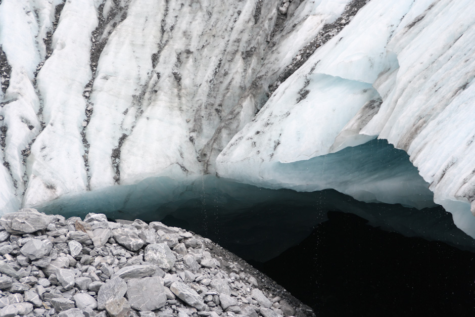Gletschereis am Franz-Josef-Gletscher, Westland-Nationalpark