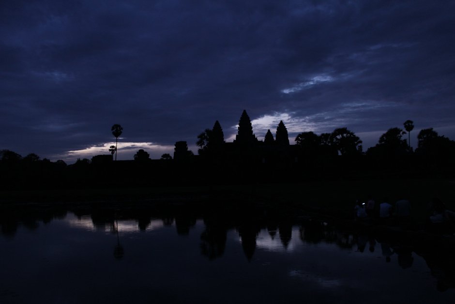 Sonnenaufgang am Angkor Wat, Siem Reap